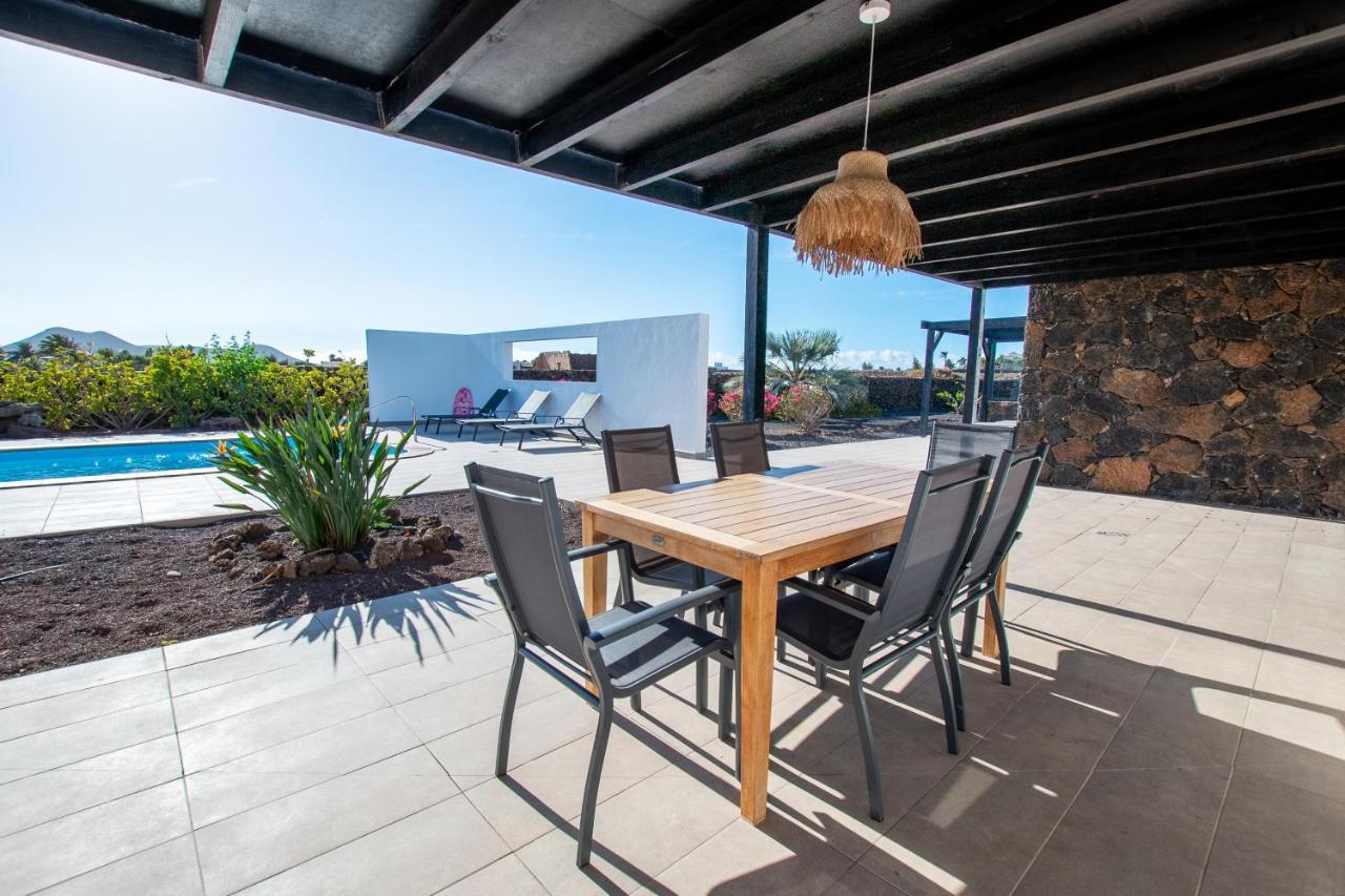 Heated & Shared Pool Villa Matriana 36A, North Shore Villas Lajares Eksteriør billede
