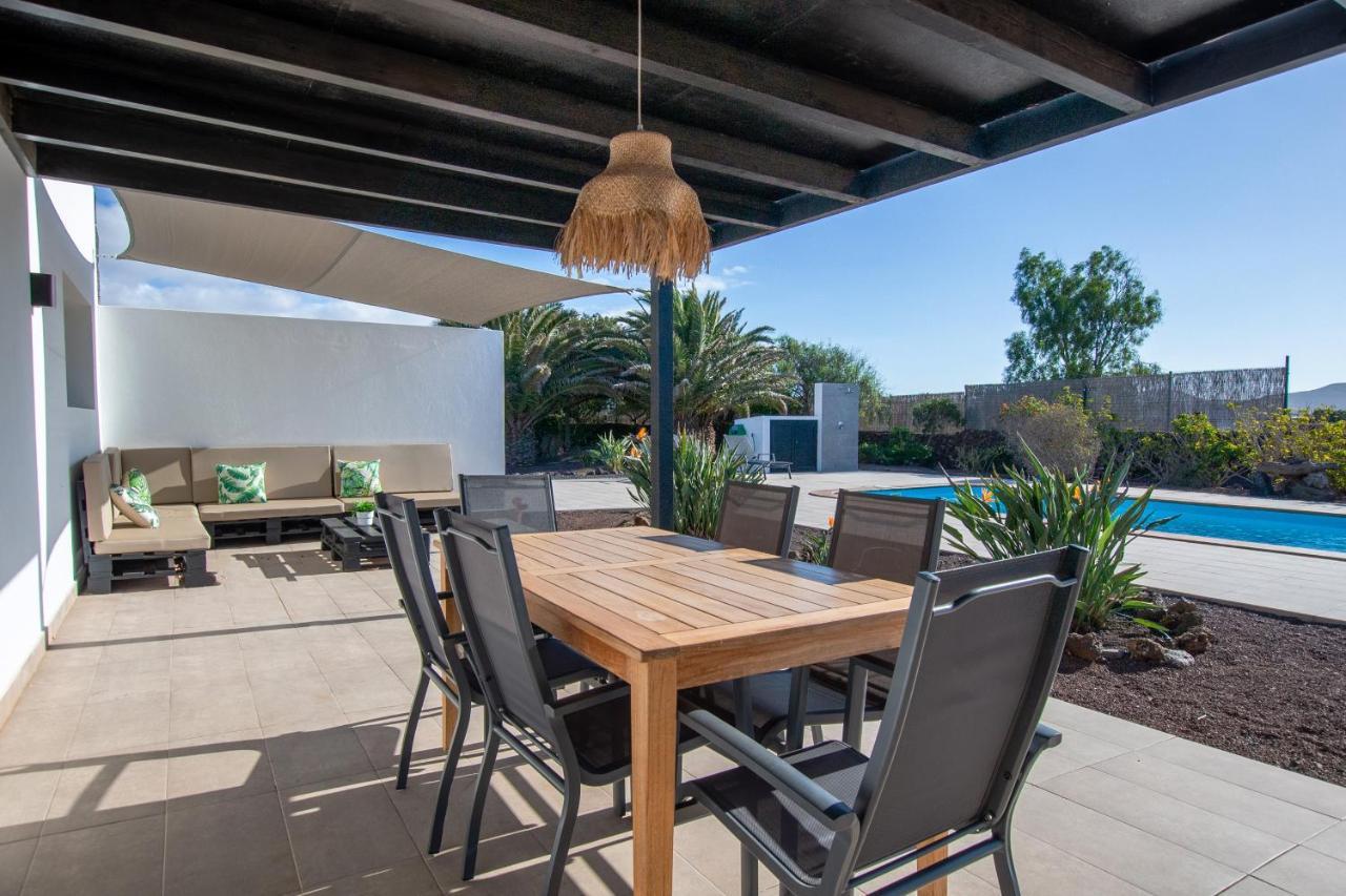 Heated & Shared Pool Villa Matriana 36A, North Shore Villas Lajares Eksteriør billede