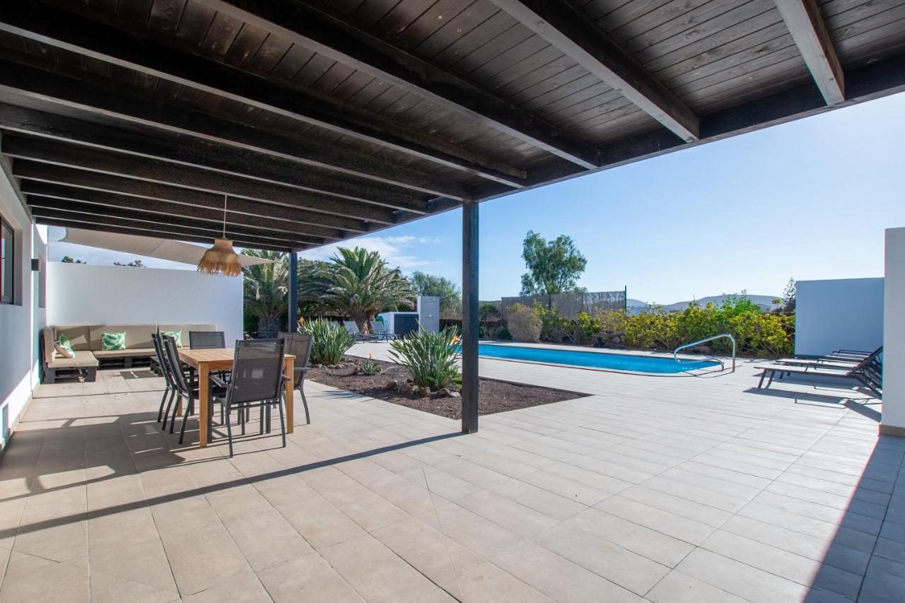 Heated & Shared Pool Villa Matriana 36A, North Shore Villas Lajares Eksteriør billede