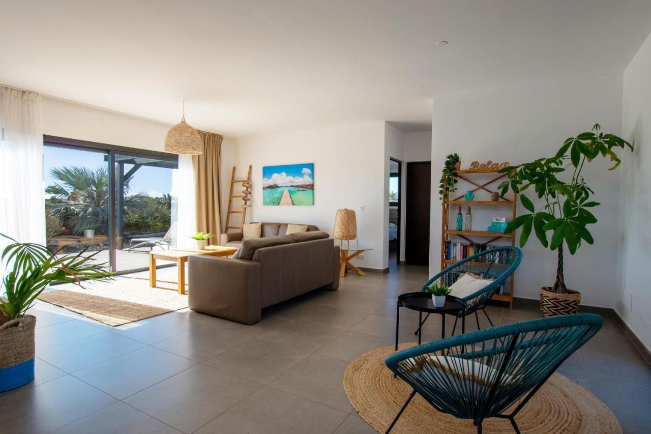 Heated & Shared Pool Villa Matriana 36A, North Shore Villas Lajares Eksteriør billede
