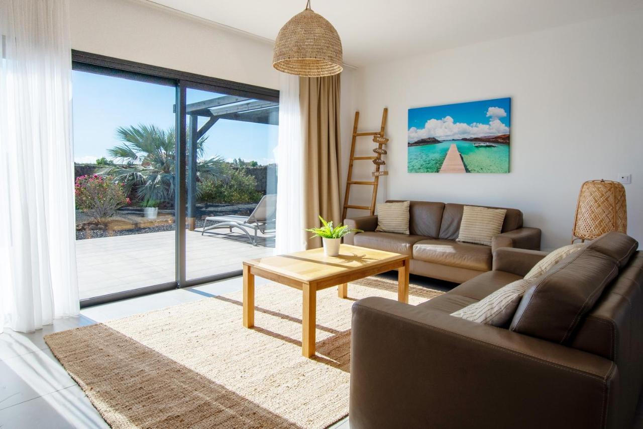 Heated & Shared Pool Villa Matriana 36A, North Shore Villas Lajares Eksteriør billede
