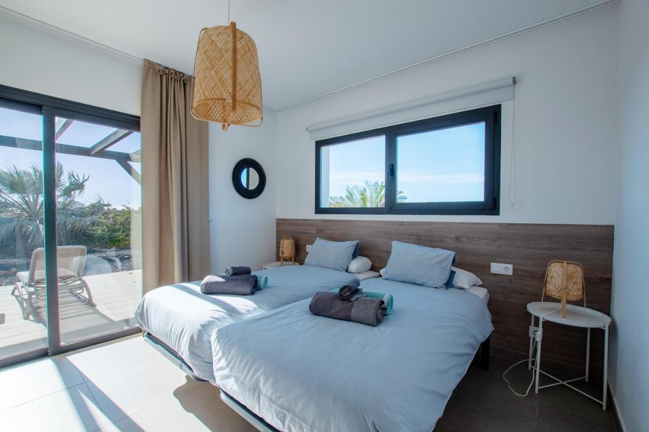 Heated & Shared Pool Villa Matriana 36A, North Shore Villas Lajares Eksteriør billede